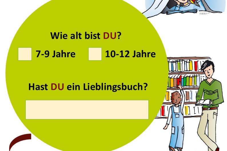 Plakat Leseabend für Jungs